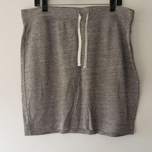 OLD NAVY heather gray skirt